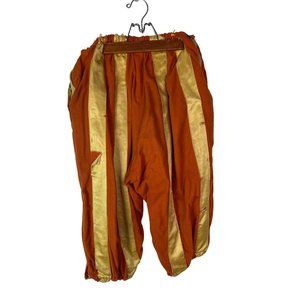 Vintage Theatre Costume Court Jester Mid Length Pants